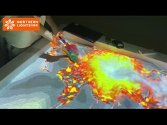 Produit de parc d'attractions pour enfants Projection AR Table de sable Projection interactive Cartographie du sable