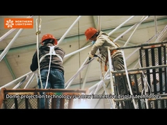 Projecteur holographique projection immersive théâtre de dôme pour la décoration d'hôtel