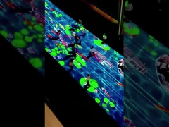 Éclairage extérieur de plancher Magie de plancher interactif de plancher de magma Système de projection de logiciel de projection