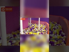 Colorié Bébé Jeux pour enfants en bas âge en plastique doux anti-flexible Océan Ball Pit Ball