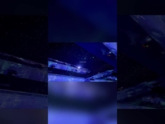 Solution de projection spatiale immersive pour une salle de banquet de mariage holographique innovante