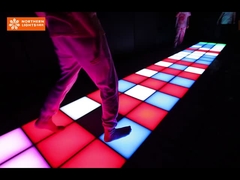 étanche IP65 30cm*30cm rgb jeu actif interactif led paroi de danse pour salle de danse de jeu