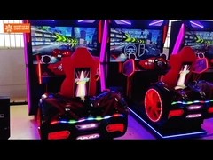 Simulateur d'écran d'arcade à fonctionnement de pièce de luxe Machine de jeu de course de voiture d'arcade