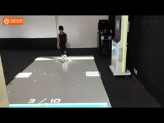 Machine à puzzles sportifs intelligentes Système de divertissement de projection interactif au sol