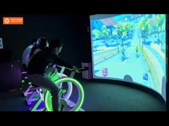 Cyclisme virtuel Fitness Spinning Bike Interactif Smart Park Extérieur Grand écran Sports Fitness Pro