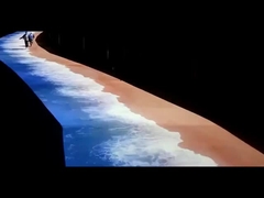 Système de projection de sol interactif IP67 Projecteur de sol interactif de 6000 lumens