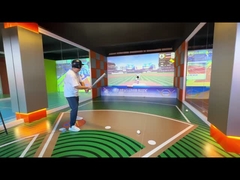 Luxe immersive 3d équipement de parc magique jeu de base-ball Ar AR Projection interactive