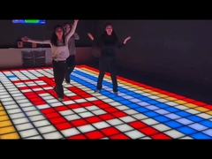 Plancher à LED 30x30cm Lumière interactive 99 Jeu actif Plancher de danse interactif Salle de jeu