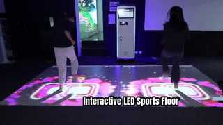 Nouvelles tendances projecteur de sport interactif tout-en-un Machine de Projection de sol de jeu d'entraînement Mobile pour