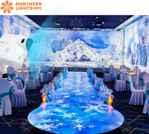 Dernières nouvelles de l'entreprise Interagir Une expérience de restaurant créative Une projection de restaurant immersive