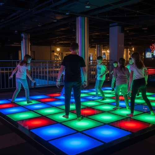 Dernières nouvelles de l'entreprise Découvrez l'expérience ultime du sol de jeu interactif