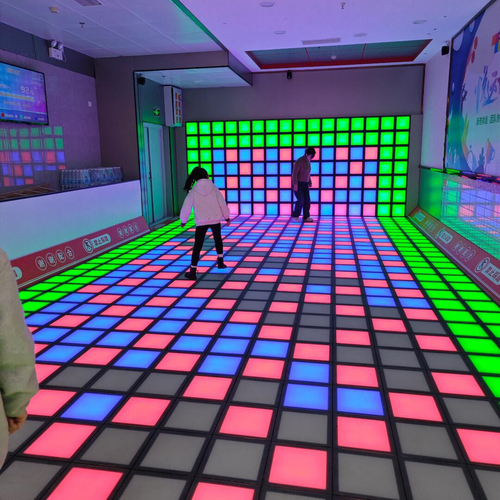 Dernières nouvelles de l'entreprise Comment un sol LED interactif transforme votre terrain de jeu intérieur
