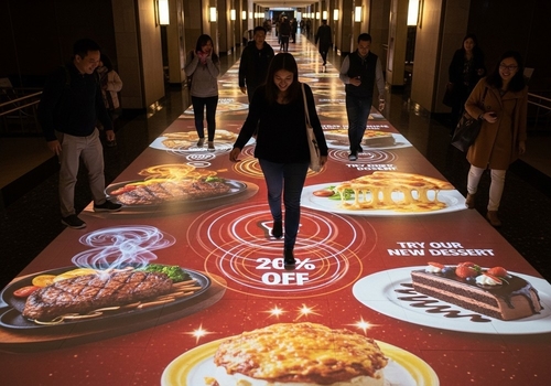Dernières nouvelles de l'entreprise Publicité interactive et promotion de la marque : Transformer les couloirs en centres de marketing