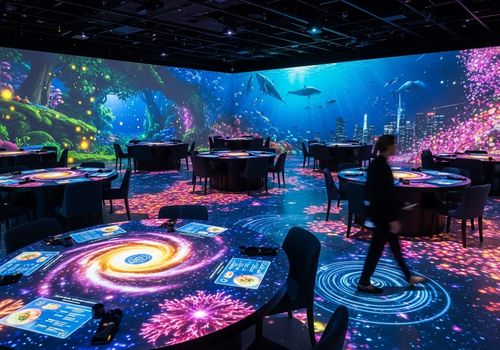 Dernières nouvelles de l'entreprise La solution de projection interactive pour restaurant la plus populaire en 2025