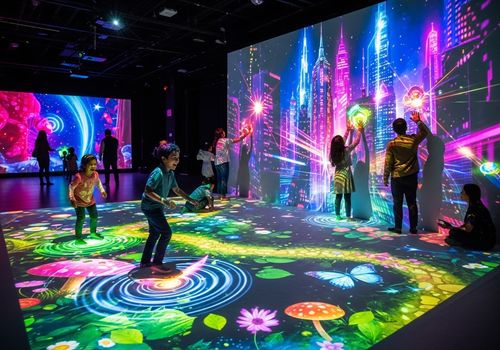 Dernières nouvelles de l'entreprise Projection interactive : Ne laissez plus votre espace silencieux !