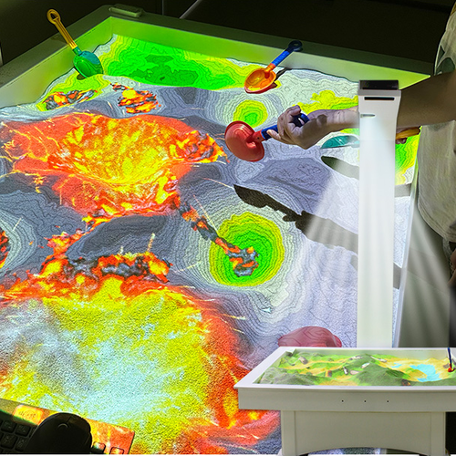 Dernières nouvelles de l'entreprise Projection interactive de table de sable: un guide complet pour les FEC, les musées et les aires de jeux pour enfants