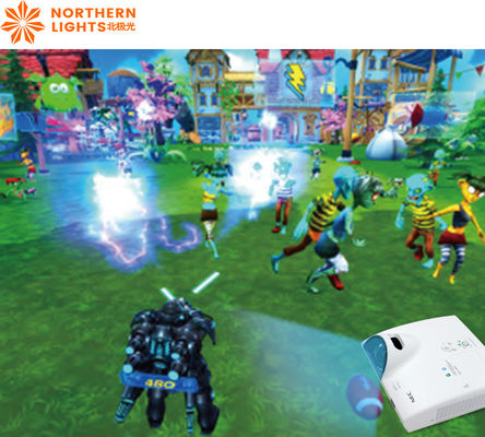 Bon prix Mech Warrior Jeu de projection interactive Proyecteur murale pour Naughty Castle en ligne