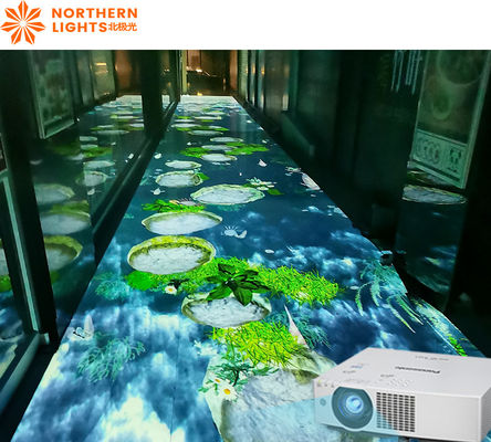 Bon prix Chambre immersive en 3D Plancher holographique Projection interactive pour projet touristique en ligne