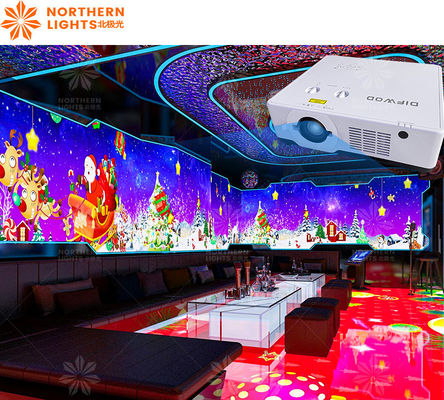 Bon prix 6 canaux Proyecteur mural interactif Emplacement intérieur en ligne