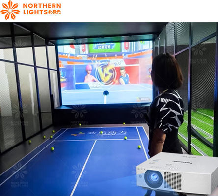 Bon prix Ar Jeu de parc d'attractions de sport machine à balle de tennis intérieure machine à balle de tennis en ligne