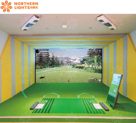 Bon prix Écran d'impact du simulateur de golf pour l'entraînement en golf intérieur et extérieur en ligne