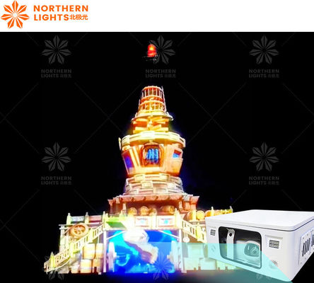 Bon prix Projecteur de projection 3D vidéo dynamique en extérieur en ligne