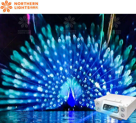 Bon prix Parc national étang de danse fontaine d'eau écran d'eau projection interactive cartographie avec projecteur laser en ligne