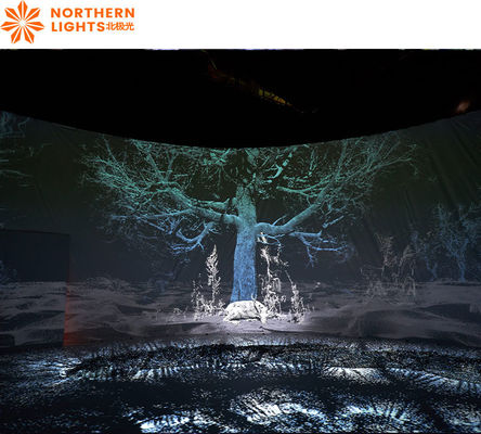 Bon prix Art Salle de banquet Interactif mur immersif espace 3d projecteur d'affichage numérique en ligne