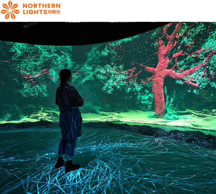 Bon prix Projection laser interactive murale / plancher moderne de luxe pour exposition en ligne