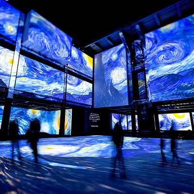 Bon prix Système de projection de parquet vidéo pour terrain de jeu intérieur Projection immersive en ligne