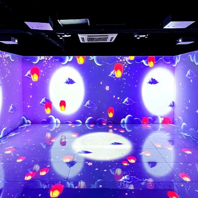 Bon prix Scène arrière-plan Terrain de jeux intérieur Système de projection vidéo interactif en ligne