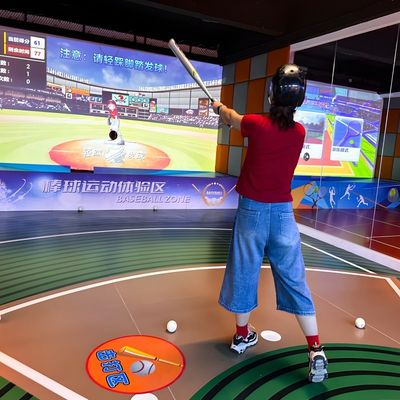 Bon prix Réalité augmentée Sports interactifs Ar Simulateur en intérieur Baseball Pitching Jeu d'amusement en ligne