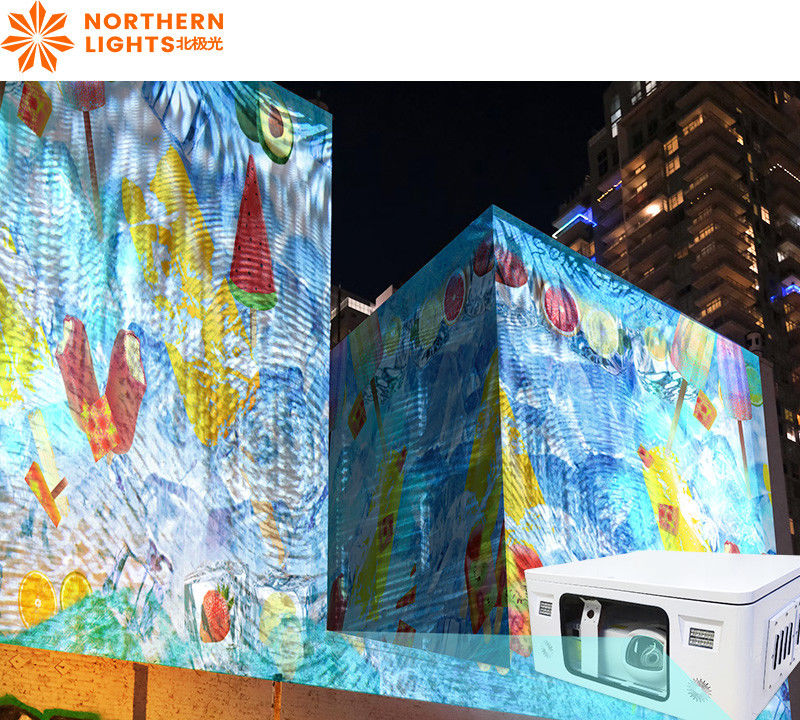 8500 LM Cartographie de projection interactive à l'extérieur ...