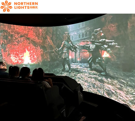Bon prix Simulateur des aurores boréales Cinéma 5D Motion visuelle immersive Cinéma orbital en ligne