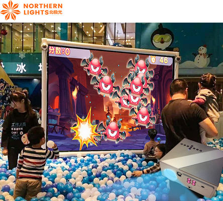 Bon prix Système de projection de jeux interactif intégré Boules de fracas pour parc pour enfants en ligne
