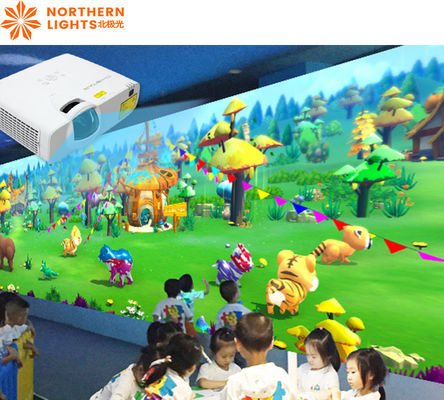 Bon prix 3400 Lumens Jeux de peinture interactifs pour enfants Système de projection murale interactif en ligne