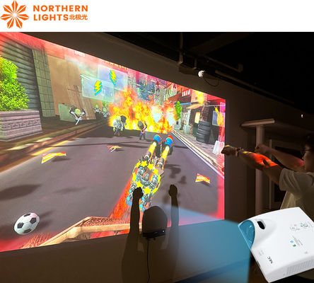 Bon prix Mech Fighters Système de projection de jeu interactif pour le divertissement des enfants en ligne