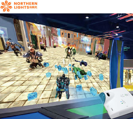 Bon prix Système de projecteur de jeu interactif de 110V à 250V pour Naughty Castle en ligne