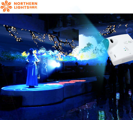 Bon prix Projecteur d' hologrammes interactif murale Restaurant immersif 5200 lumens en ligne