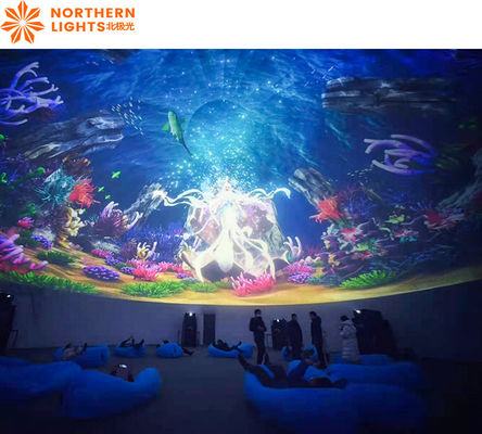Bon prix Système de projection complet de dôme Simulateur de cinéma Dome Vidéo projection à l'intérieur en ligne