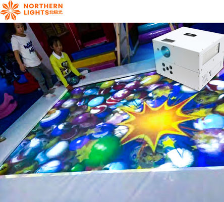Bon prix Projection interactive de plancher de trampoline 3500 lumens pour le terrain de jeux intérieur en ligne