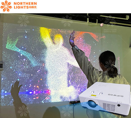 Bon prix 3400 Lumens Proyecteur de jeux muraux Système de projection interactif pour la décoration en ligne