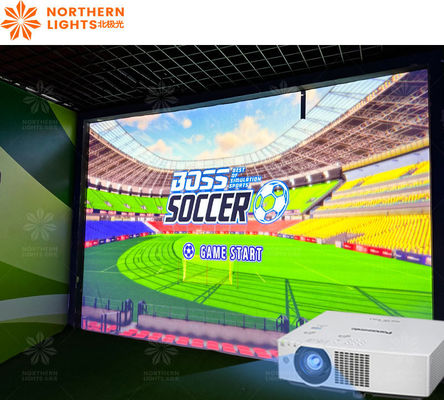 Bon prix Ar Simulateur de football interactif en intérieur Projection interactive de football virtuel en ligne