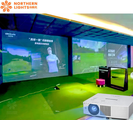 Bon prix Simulateur de golf de loisirs projection interactive Ar Simulateur de golf pour centre de jeu intérieur en ligne