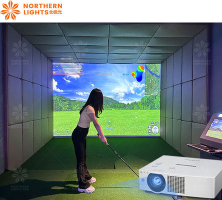 Bon prix Écran résistant aux chocs du simulateur de golf, équipement de mesure de balle infrarouge en ligne