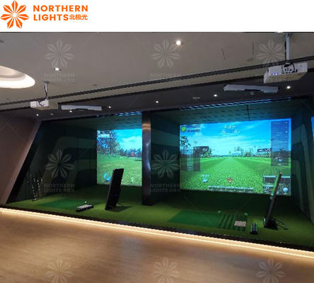 Bon prix Jeu interactif professionnel Ar Projecteur Hd Écran Ar Simulateur de golf en ligne