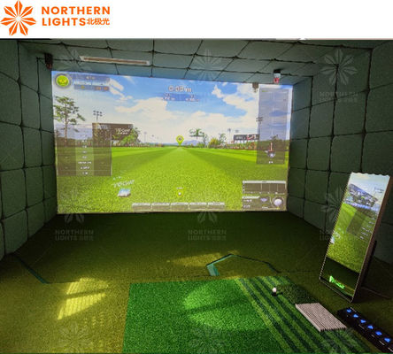 Bon prix Simulateur de golf infrarouge Aide d'entraînement de golf à frappe intelligente Jeu de golf à distance intérieure en ligne