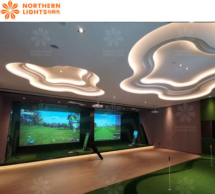 Bon prix Ar Projection interactive Machine de jeu Simulateur de golf à domicile Système de moniteur de lancement en ligne