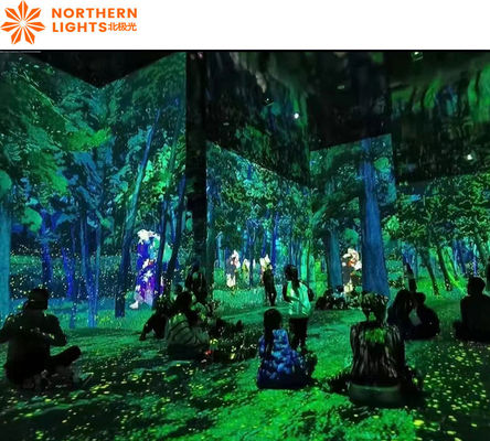 Bon prix Projecteur interactif 7d intérieur Projection holographique pour restaurant en ligne