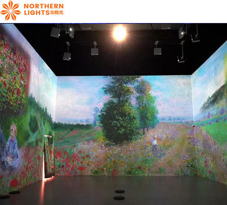 Bon prix Décoration de salle d'anniversaire Projecteur interactif intérieur 7d Projection murale au sol en ligne